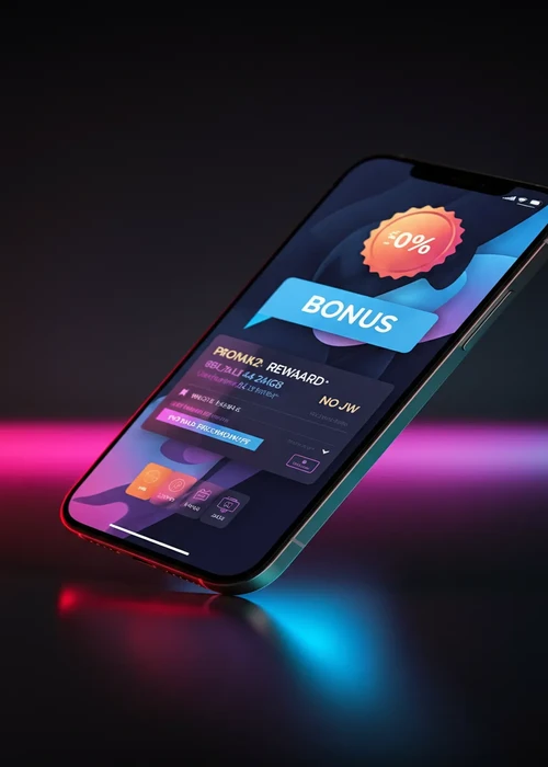 Grafische Darstellung des vierteiligen Willkommenspakets im Kakadu Casino mit Bonusstufen und Freispielen.